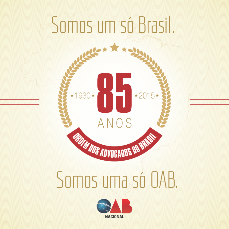 CFOAB's tweet photo. #OAB85Anos: “Somos um só Brasil e uma só OAB”, afirma presidente do @CFOAB https://t.co/pGsyXj3yav