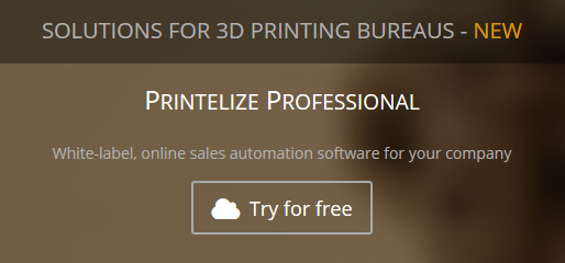 printelize's tweet photo. Just launched our online sales platform for #3dprinting bureaus! Try it for free here https://t.co/HKc1XvtpXe https://t.co/g8nsL3AC07