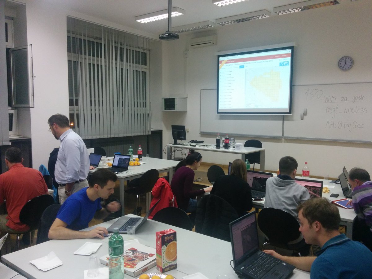 dodobas's tweet photo. #osmgeoweek #mapthedifference Faculty of Geodesy, UniZg, busy busy, filling in the blanks @hotosm https://t.co/oW5mFMmqqf