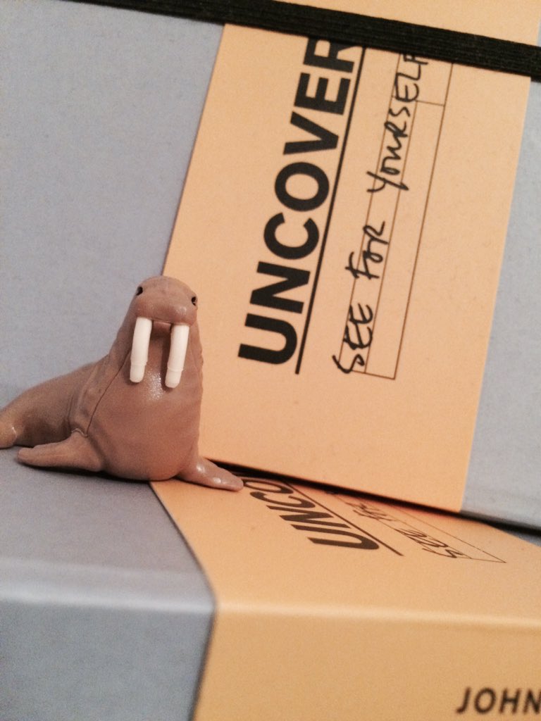 TheWalrusian's tweet image. Just taking a quick selfie with my Uncover Johns. Fellow Walrus community of Cardiff lookout! P.S #LookingOnPoint