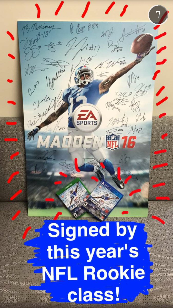 Lolterie's tweet photo. @EAMaddenNFL #EASPORTSSnapchat Trying my chance. https://t.co/waaUbGIhiJ