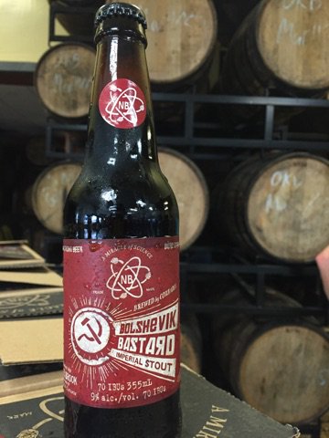 NickelBrookBeer's tweet photo. Bolshevik Bastard is now available in LCBOs for the winter. Check out your local store for this heart stout! https://t.co/5C0v8IkvSG