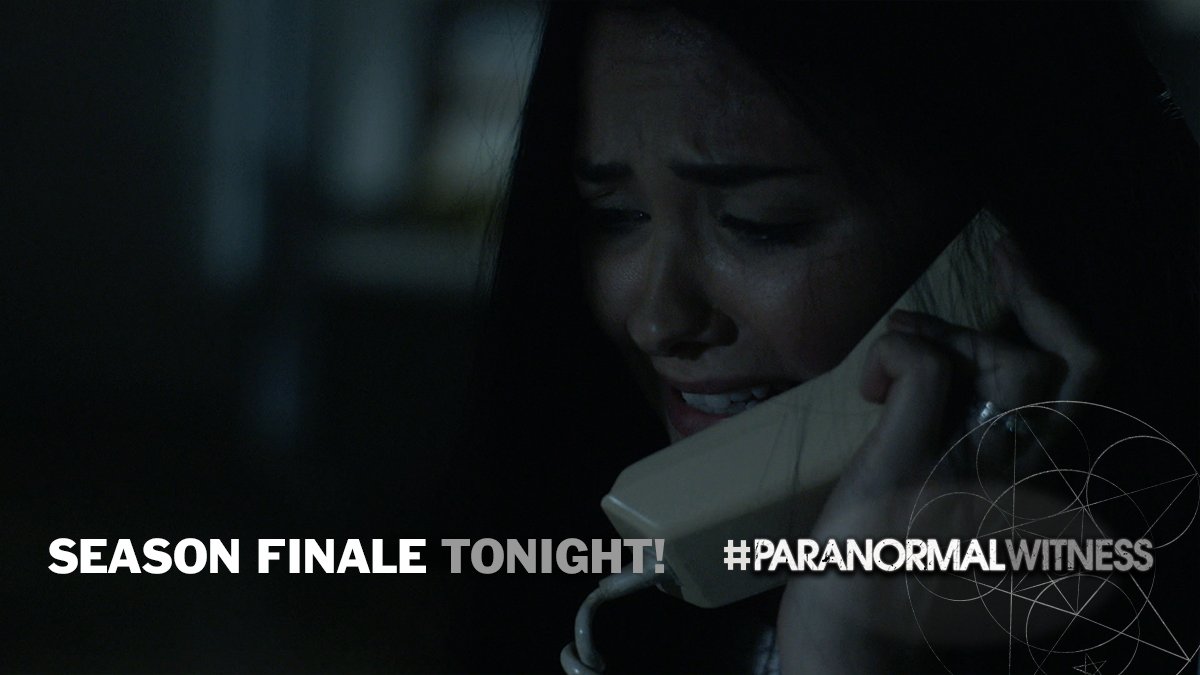 Grandma is getting protective. RT if you will be watching the #ParanormalWitness season finale TONIGHT.