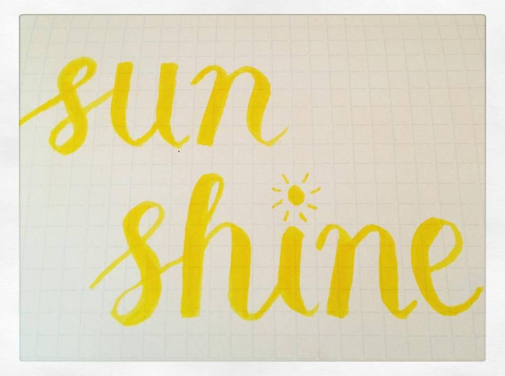 Druthersco's tweet image. By sphoorti13 Progress? 
I think I like this color. The mistakes I made are less obvious. 😂

#creativelettering #st…