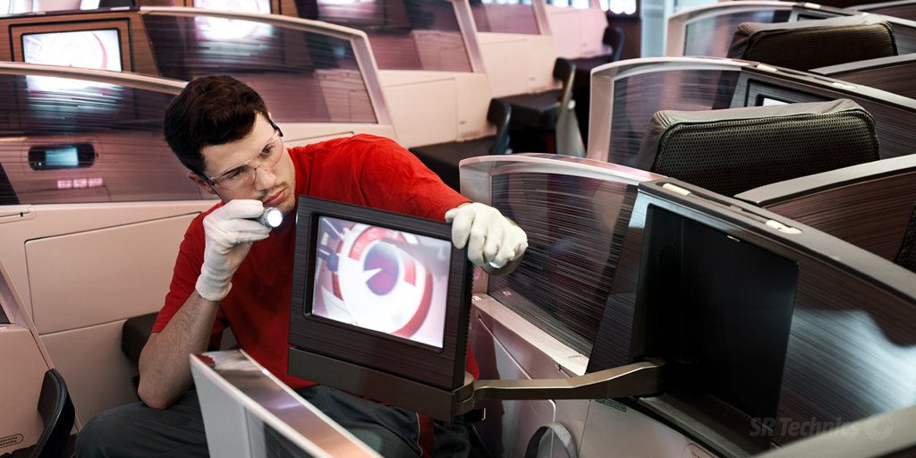 SRTechnics's tweet photo. Why #CabinUpgrade is not classic MRO work? Michael Sattler presents insights @AircraftCabin https://t.co/9awPLQd4hG https://t.co/vQY3gI59uP