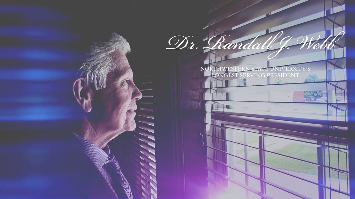 NSULA's tweet photo. NSU extends our prayers and sympathy for the loss of Northwestern State President Emeritus Dr. Randall J. Webb. https://t.co/Nn1AHitn7K