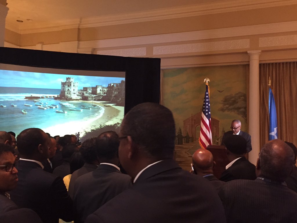 danawhudson's tweet photo. Very exciting day! After 24 years, the #Somali #Embassy reopens in Wash DC! #SomaliEmbUS_reopens https://t.co/jJfU3X3vv6