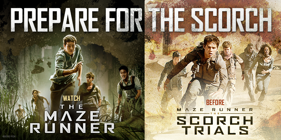 MazeRunnerMovie's tweet photo. Watch The Maze Runner to get caught up on the action. #SurviveTheScorch #ScorchTrials https://t.co/OYaRlY8dL3 https://t.co/eSpql9IMsD