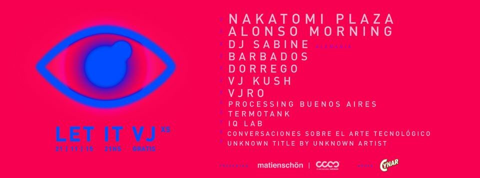 Este sábado 21/11 cerramos el festival audiovisual más groso que combina arte, música y tecnología. Los esperamos!