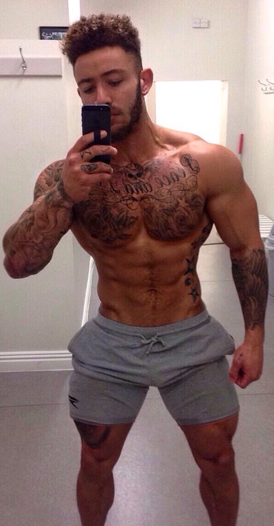 BodyAdonis's tweet photo. @MrAshleyCain #muscles #gym #fit #fitbodies #bestbodies https://t.co/wri1eAWH3J
