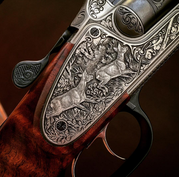 Blaser_USA's tweet photo. #Blaser_Custom_Shop #D99 #ready_to_ship #engraved_by_sigrid_mueckenheim https://t.co/MZwngY1AZC