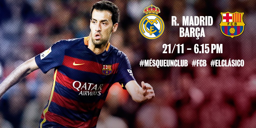 FCBarcelona's tweet photo. Show your colours by sharing your favourite image. Força Barça! #ElClásico #FCB #MésQueUnClub https://t.co/qSBgZsrrVA