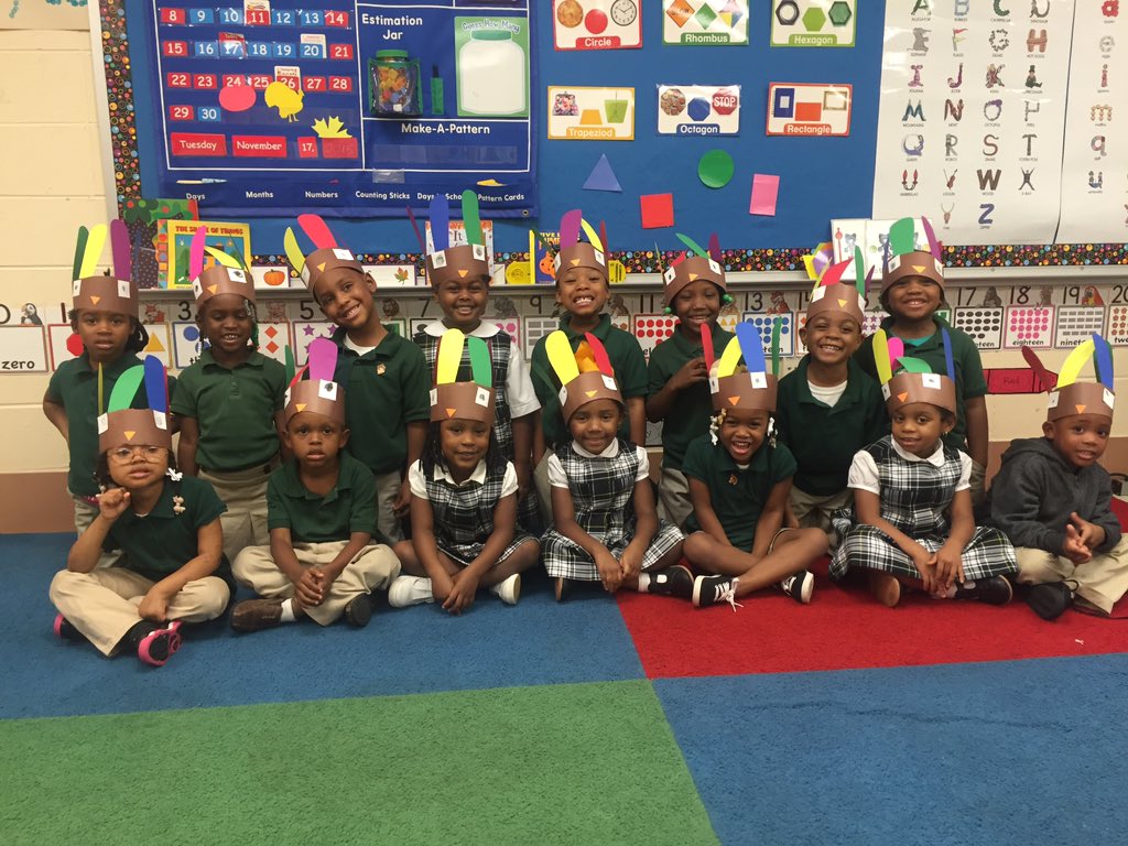 Turkey hats for Thanksgiving dinner!