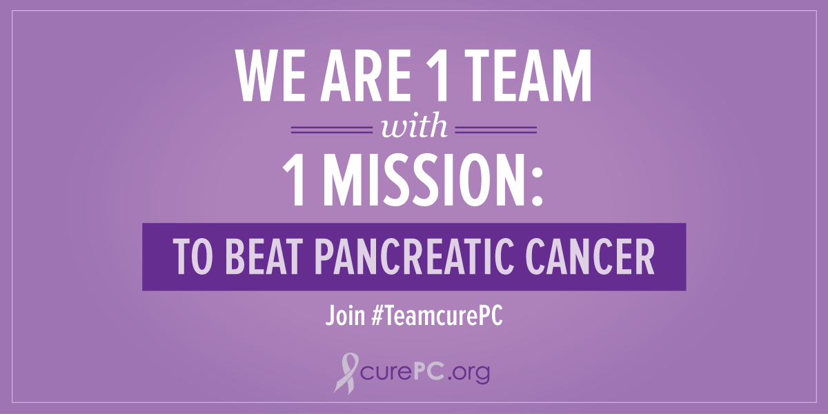 lustgartenfdn's tweet photo. We are 1 team with 1 mission – to beat pancreatic cancer. Join #TeamcurePC. https://t.co/7K7YxfBIm7 https://t.co/OpW989l6gQ