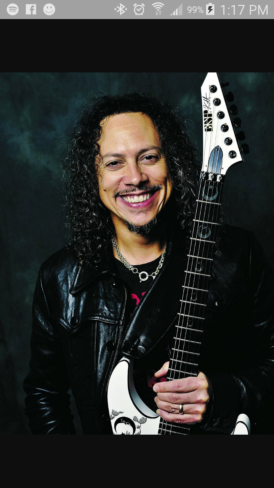 Happy Birthday to the one and only Kirk Hammett! Lead Guitarist for Metallica!  