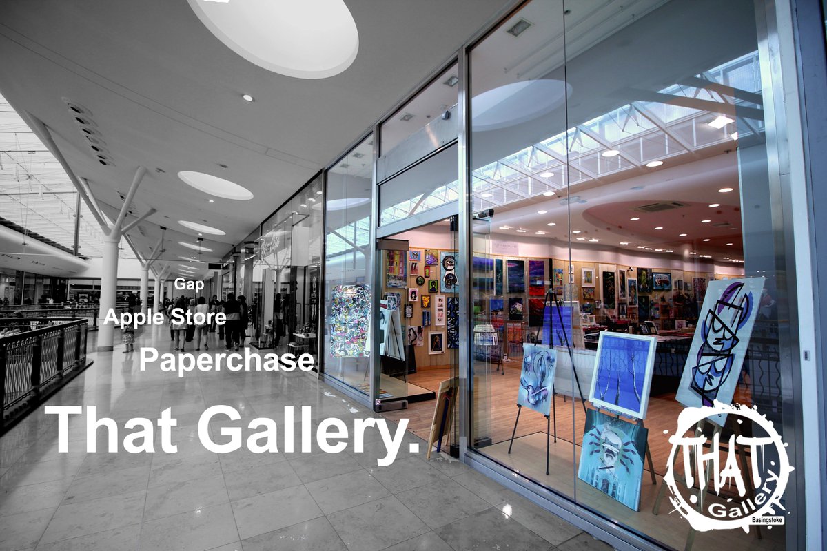 ThatGalleryArt's tweet photo. Hey #Basingstoke and #Hampshire
We're a #popup art gallery right on your doorstep.  Find us in #FestivalPlace, here. https://t.co/QMDgOC6aDm