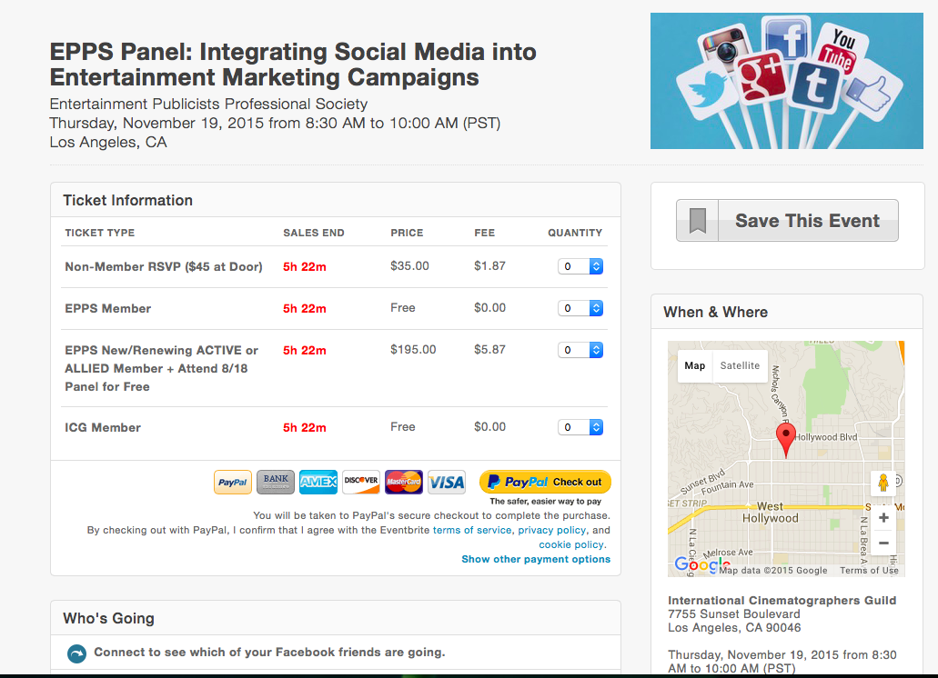 DavidBloom's tweet photo. I'll be moderating 11/19 EPPS panel on social media &amp; celebrity brands. GREAT lineup https://t.co/2QYQVnWYZl https://t.co/P0SrPkIaCL