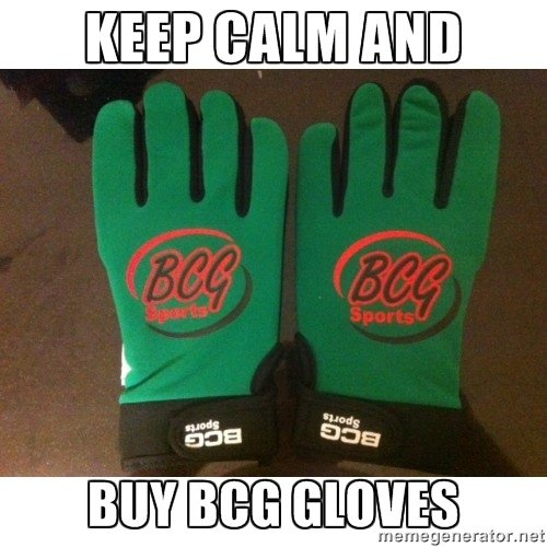 Free delivery world wide on all gloves 
bcggloves.co.uk