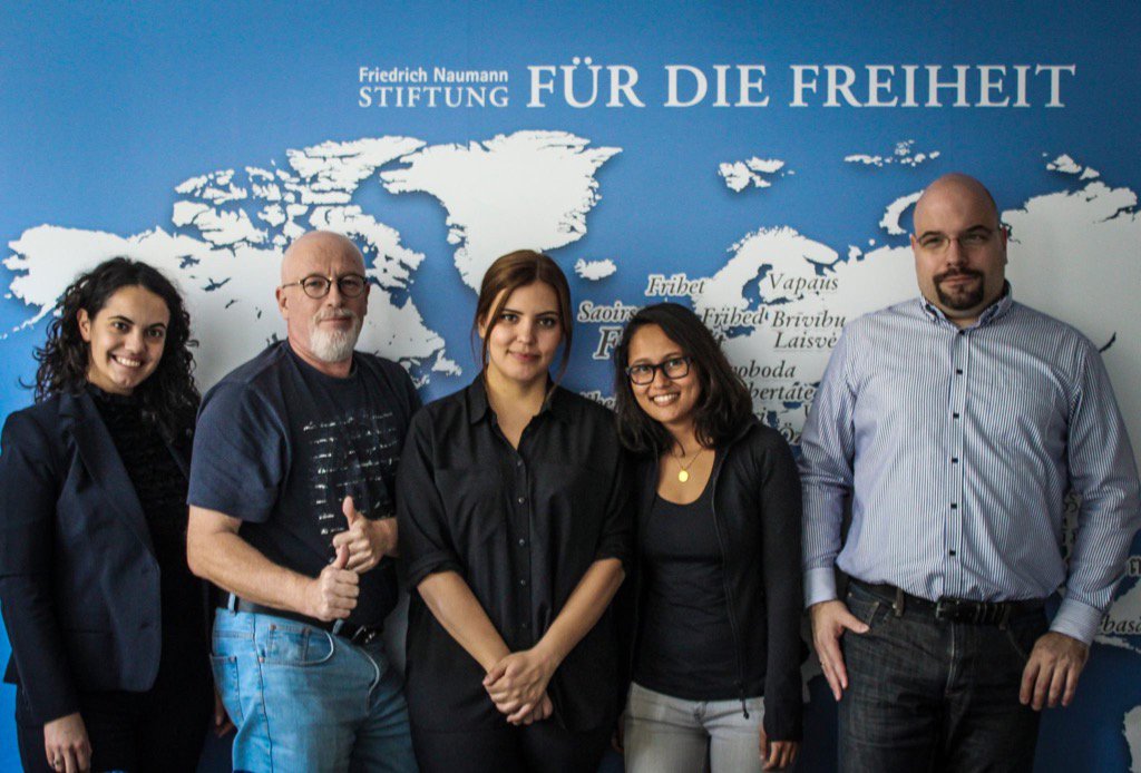 RainerAdam's tweet image. Dream team: Communicating for freedom #FutureofFreedom @FNFreiheit