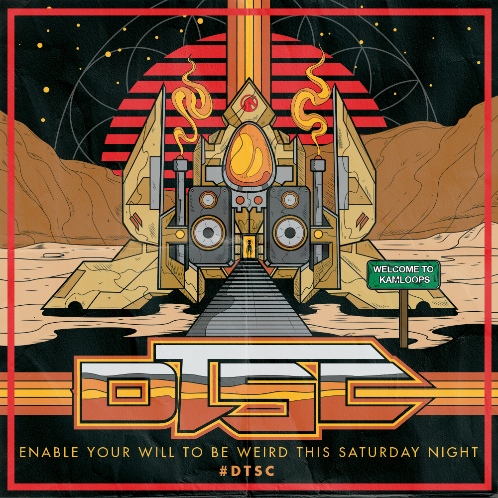 _conscious_inc's tweet photo. Where's your will to be weird #Kamloops?! #DTSC has you covered this Saturday at @CJs_NightClub! @TourismKamloops https://t.co/pKSYKJjehp