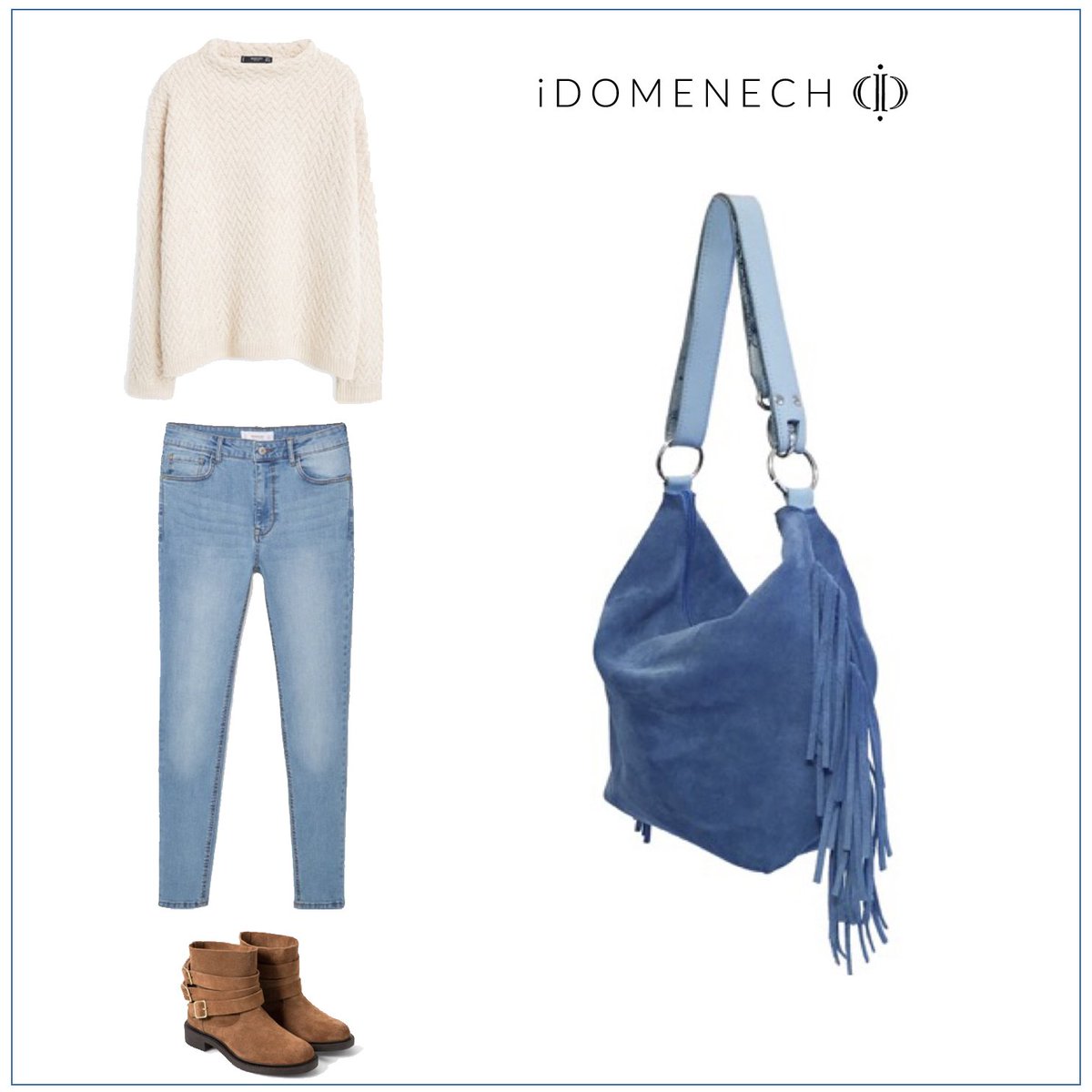 loveidomenech's tweet photo. What a nice #outfit!
Try our #duna #suede #handbag. It looks #gorgeous :)
it combines with almost everything! #bags https://t.co/1qcto1zGv4