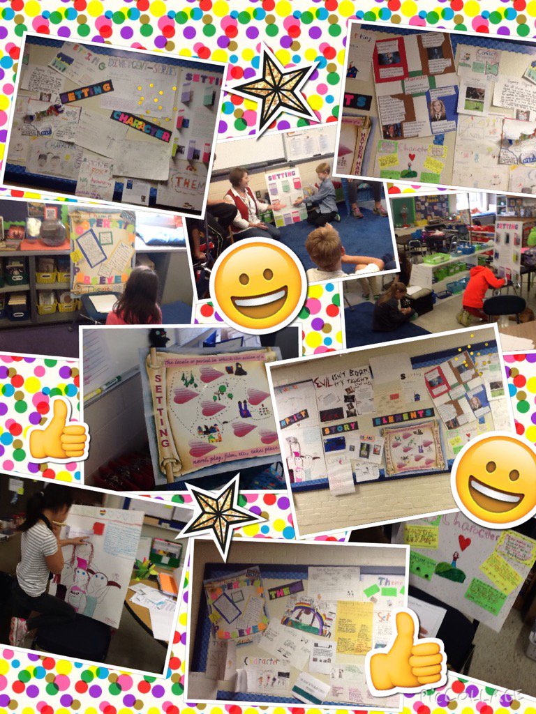 <a href="/GoshenCenterSch/">GoshenCenterSchool</a> <a href="/kmg613/">Kelly Grace</a> 
Story Element Posters on display in 5th grade!