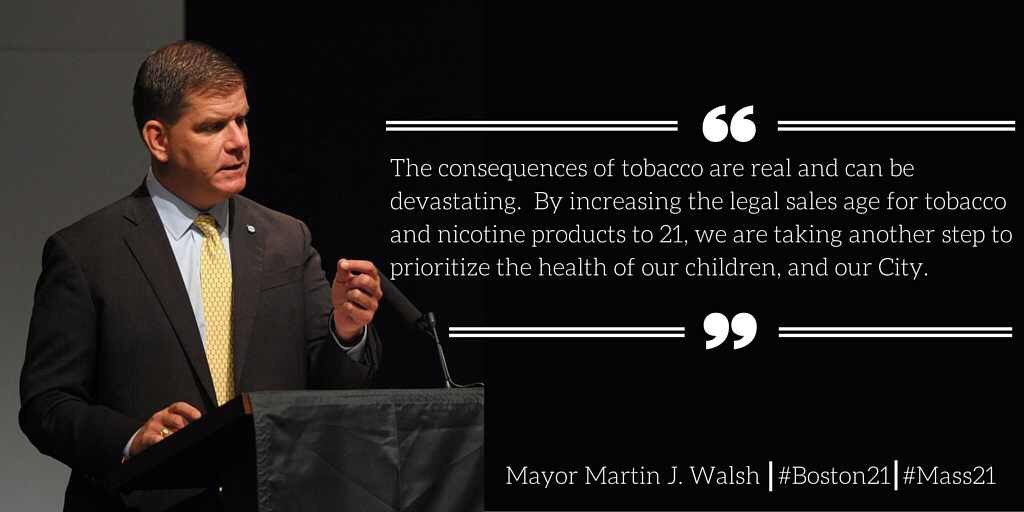 It is our responsibility to guide our young people &amp; create a healthier future for all Bostonians. #Boston21 #Mass21