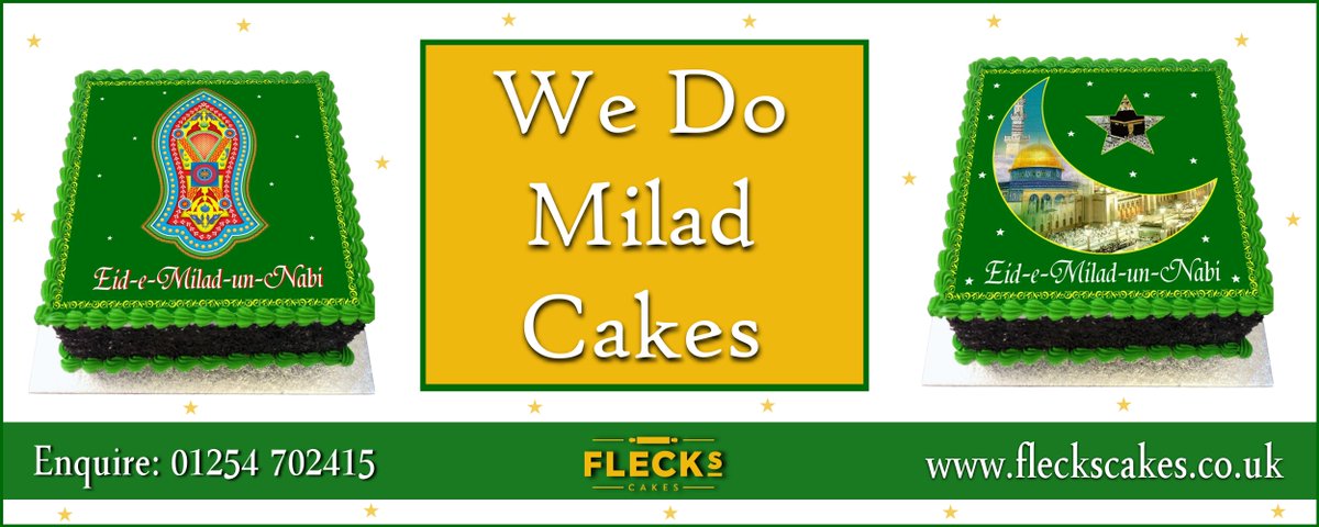 FlecksCakes's tweet photo. #NorthWestHour - Order Milad #Cakes at #FlecksCakes ! #Mawlid #Milad #Celebrate - https://t.co/EXqK5E8udb https://t.co/YwKZbfkpV5