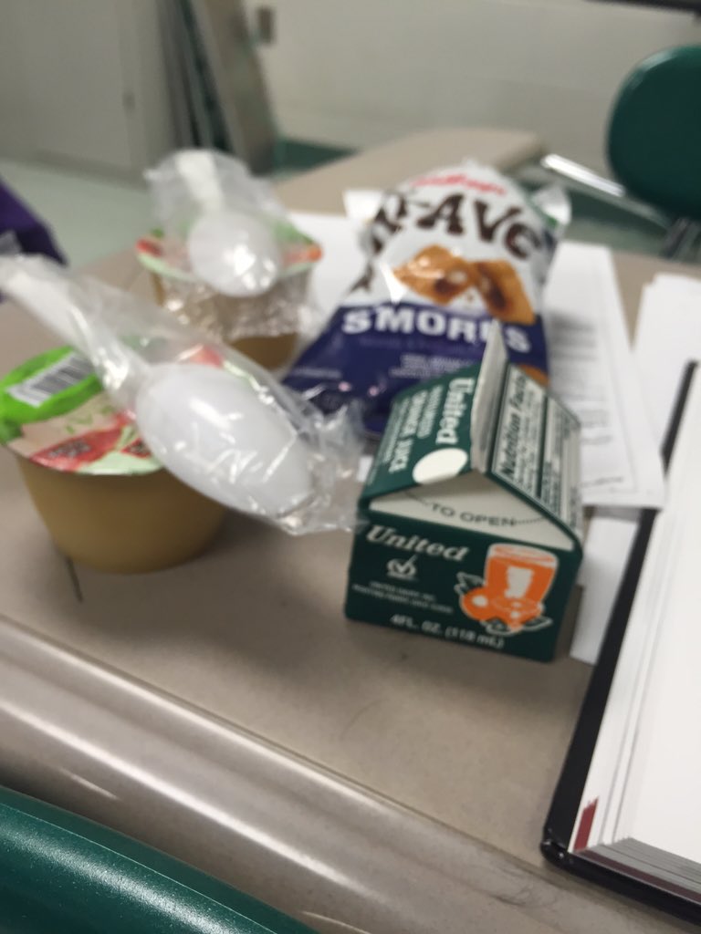 Kelseyg12Green's tweet photo. my breakfast this morning. π€ #SWVLEast https://t.co/KTc03Idsjd
