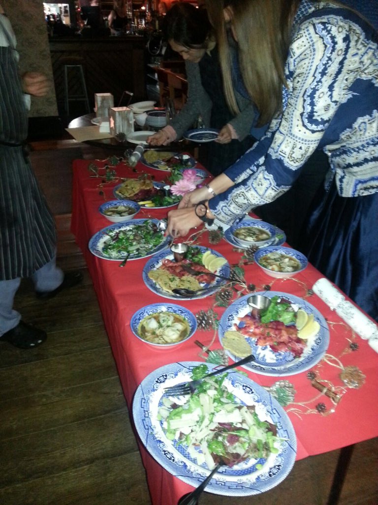 Come down tonight to sample our Christmas menu!