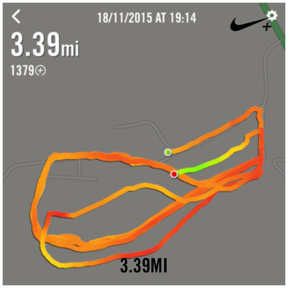 B166_JOE's tweet image. Nice steady evening jog #gettingbackintoroutine ✌🏻️ I just ran 3.39 mi with Nike+. go.nike.com/05godius #nikeplus