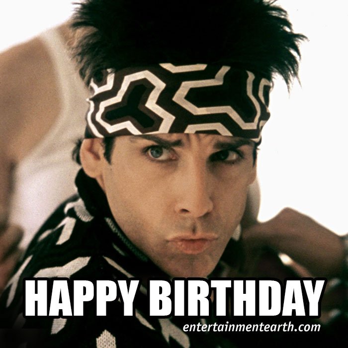 Happy 50th Birthday to Ben Stiller of Zoolander! 