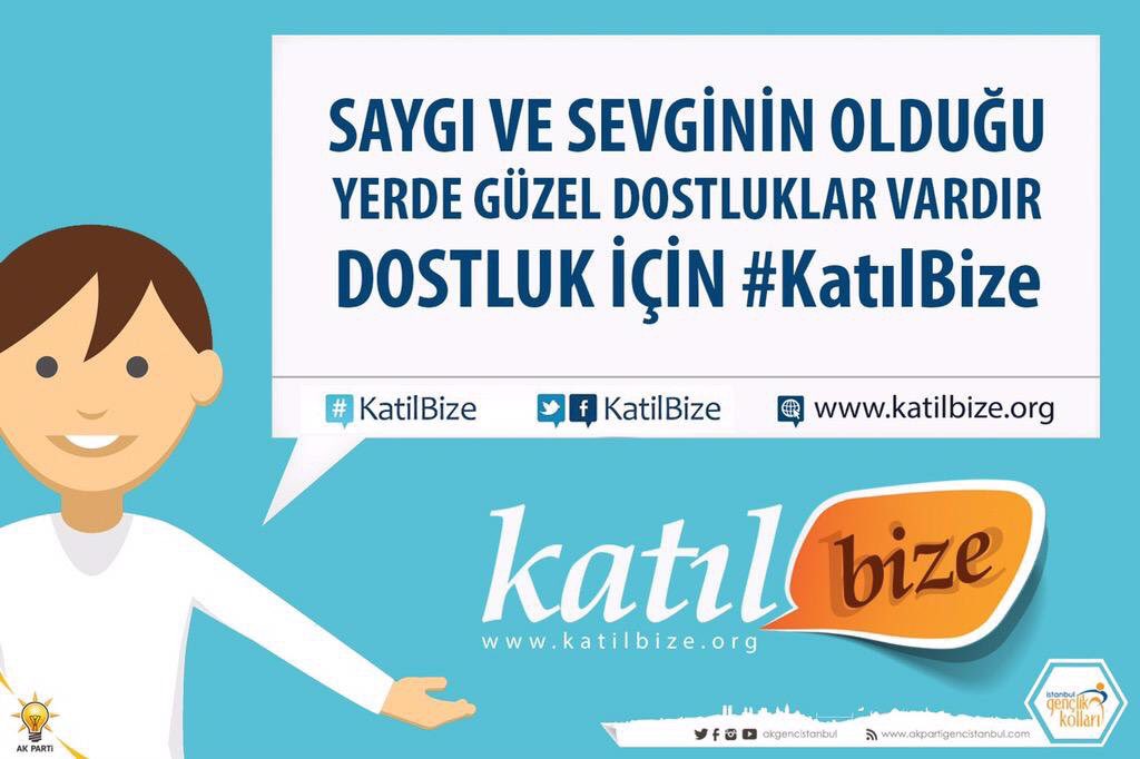 Sen bize, biz sana yarenlik edelim.
Haydi katilbize.org'da bulunan formu doldur ve #KatılBize!