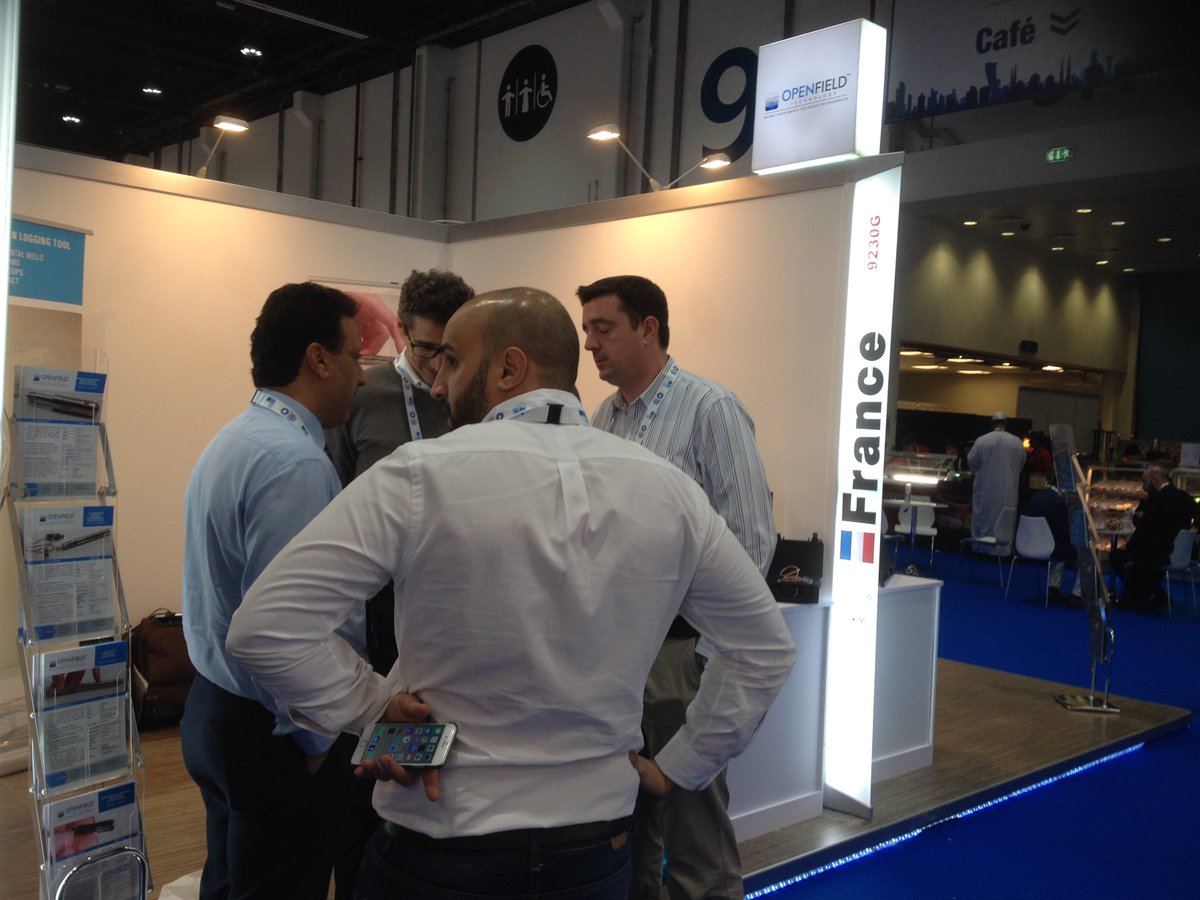 OpenFieldTech's tweet photo. Fantastic #adipec2015 !!! Many exciting prospects and business ahead. Our FAST MPLT made an instant hit! https://t.co/VgpuU3SyEO