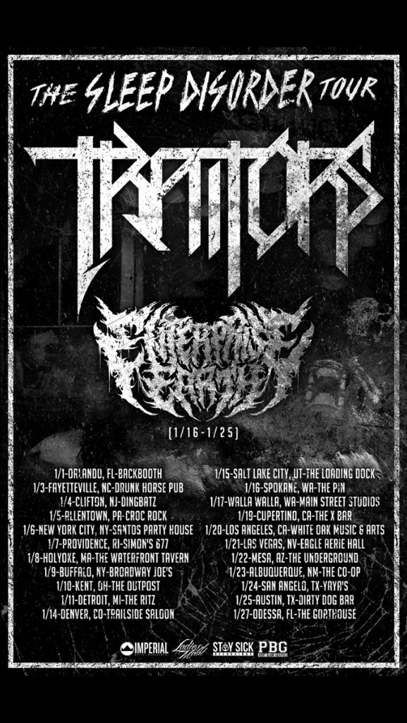 Who's coming out to our headline tour in January w/ our friends in Enterprise Earth on select dates?