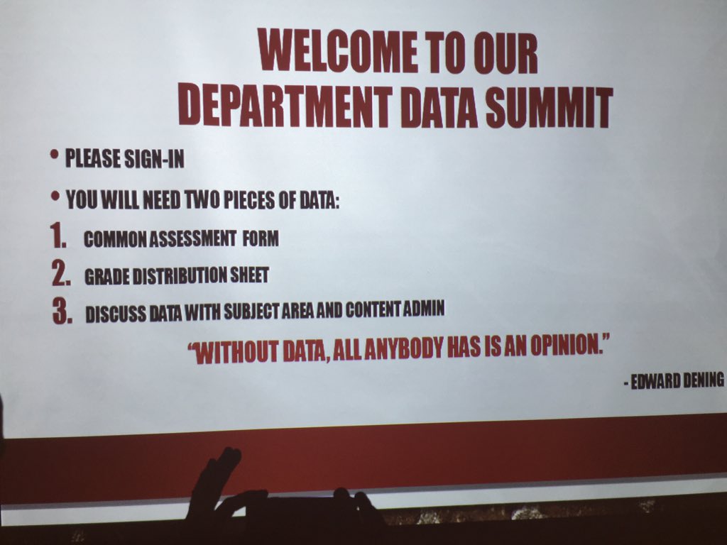 Great quote from Tapp MS data team summit. 👍