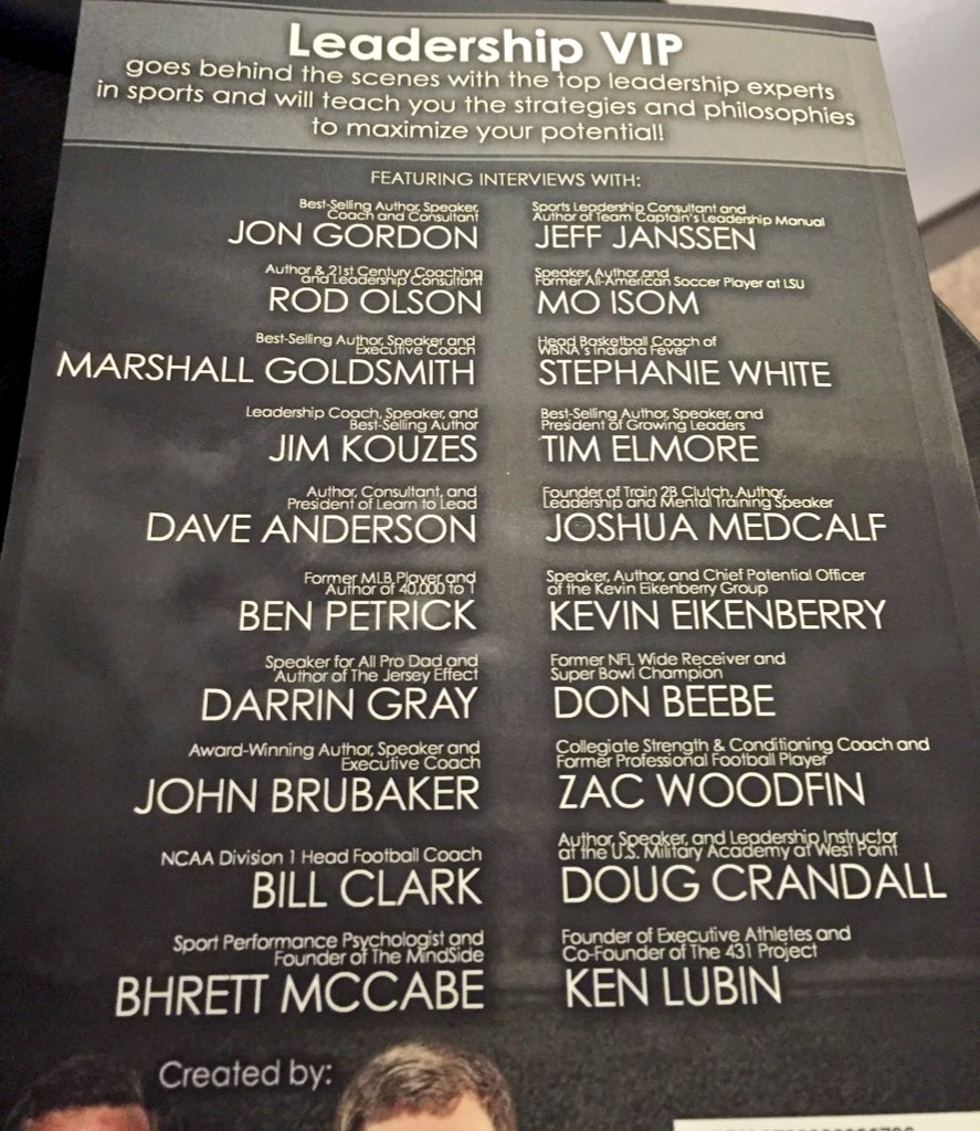 Leadership_VIP's tweet photo. Recognize any of these names? Favorites?
#LeadershipVIPChat https://t.co/DedRvbUMhs