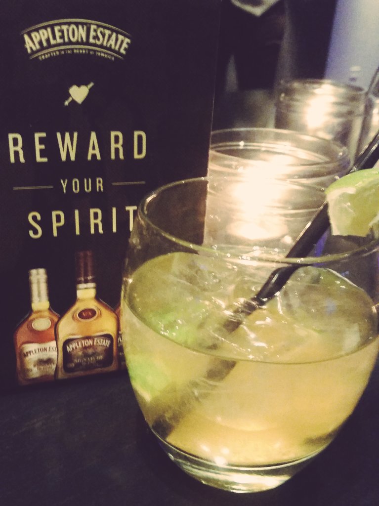thejoemoniz's tweet photo. a sip of Jamaica in #yyc Reward Your Spirit @AppletonRumUSA #wearerumpeople https://t.co/OvnzEArAwL
