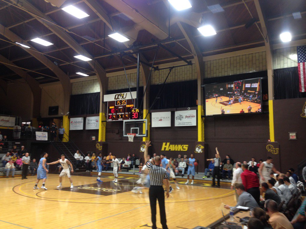 Advance_PT's tweet photo. Good luck to the @QUHawksMBB in their home opener at Pepsi Arena! @QUHawks https://t.co/sG5ZdzQX7V