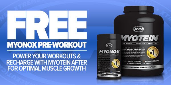 XPIsupplements's tweet image. Use code "MYTMYNX" &amp;amp; get FREE Myonox when you purchase any 5 lb. of Myotein. Go here: goo.gl/OHyFH5