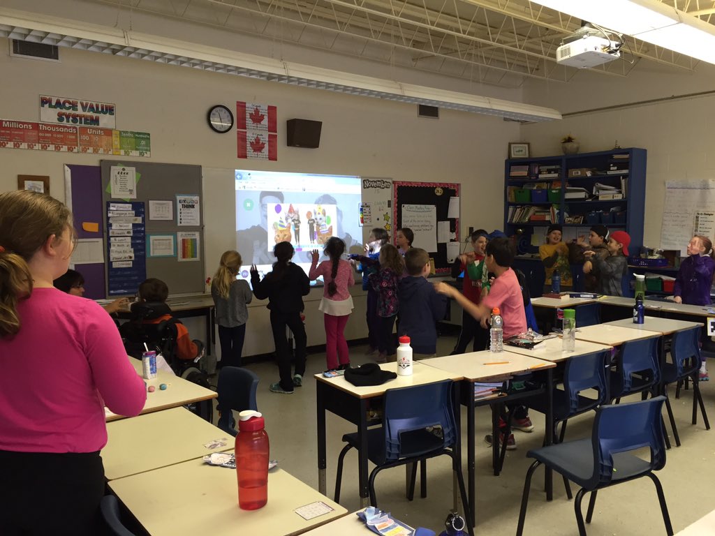 PresRoad's tweet photo. Brain break time @GoNoodle @HRSB_Official @KidsRunClub_DNS #ExerciseforLearning https://t.co/hsabiYfizZ