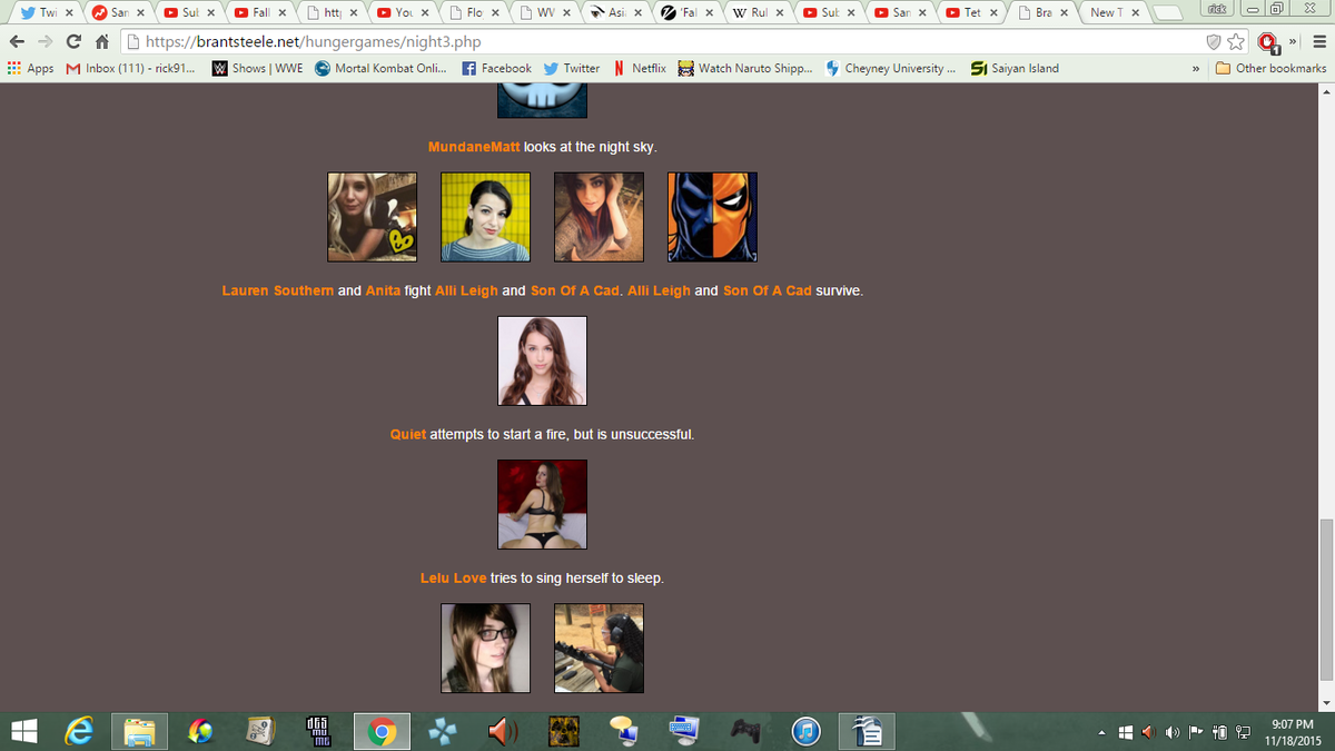RickTheScorpion's tweet photo. @Jon_Wolfoso @CultOfVivian @HereticOfEthics @Son_Of_A_Cad Laci mean! #GamerGate #DeadieHugerGames #OpDeadpool lol https://t.co/7n31Bg9U4N