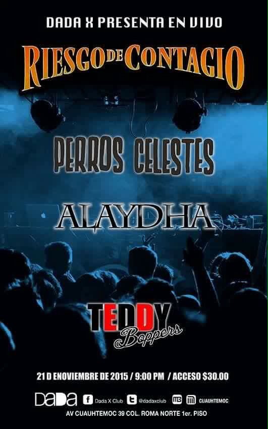 RiesgodContagio's tweet photo. #TeHaceFaltaEscucharMasRock @RiesgodContagio sábado 21 de noviembre @dadaxclub @TerrazaRecords #CandyEP https://t.co/Od4dmfox6f