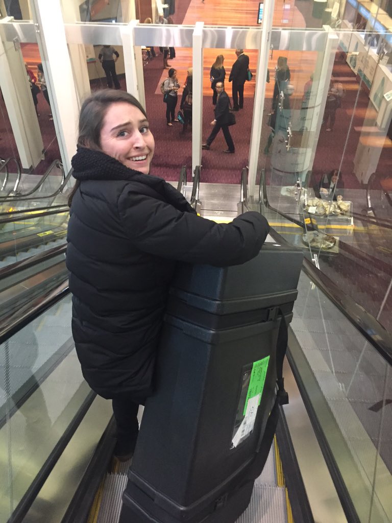 alexismac's tweet image. Glamorous biz travel to #cstd2015 with @getYardstick girl power #diditwithoutRichard