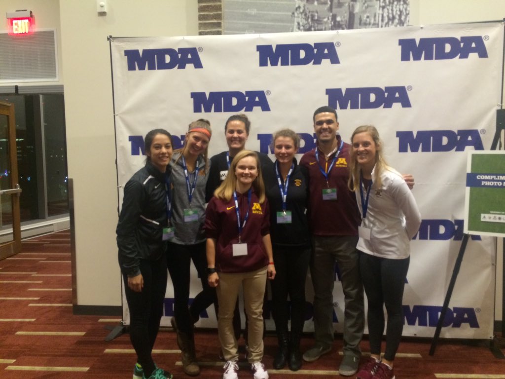 thegopherway's tweet photo. ICYMI our #Gophers got to hang out with some MDA All-Stars on Tuesday evening! @MDAnews https://t.co/68m5DnVHst