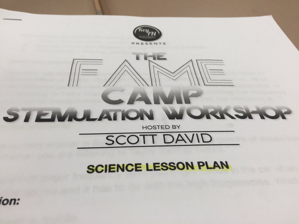 totallyrandie's tweet photo. So excited to be here @NolanRyanJH w/ @thefamecamp for their #STEMulation Program! #education #arts #STEAM https://t.co/h9bm4y6zFe