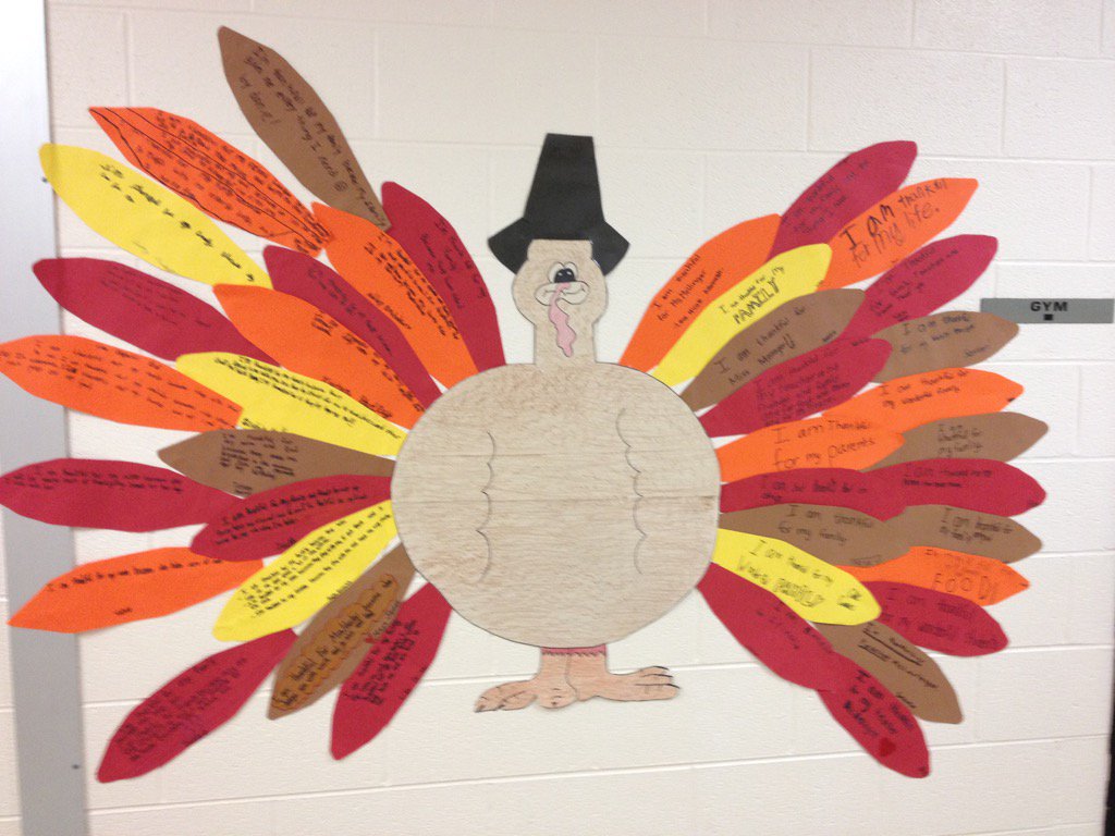 wcsEESah's tweet photo. We teamed up with Ms. Mellinger's class to make a "thankful turkey"! https://t.co/rf5E5RMKrA