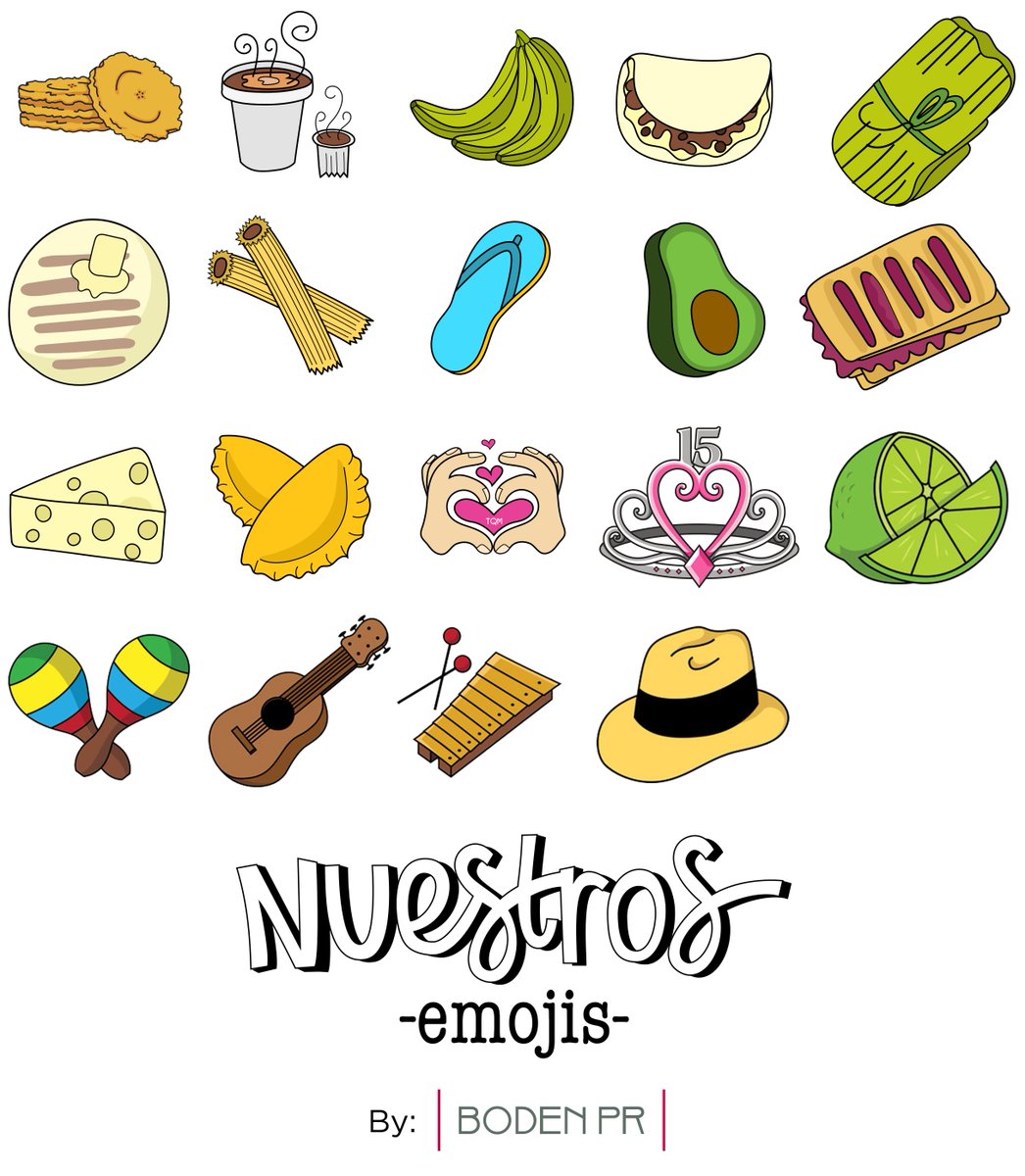 BODENagency's tweet photo. Introducing Nuestros Emojis - Cultura at your fingertips! What others would you like to see? https://t.co/riH46ZGjXz