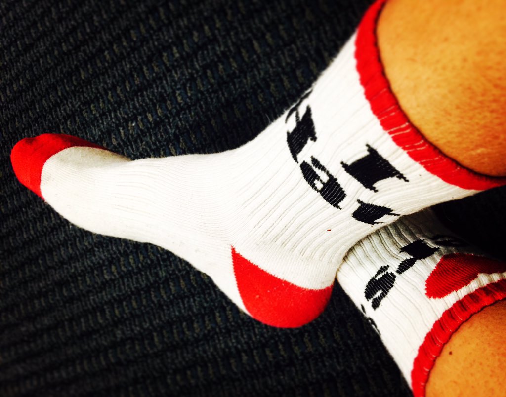 Jesbfrank's tweet photo. Rocking those "I♥️haters" by @dgk 

#sockoftheday #sockguy #sockswag #mustbethesocks #socks #sockgameproper #dgk https://t.co/HDZ3Wl08lT
