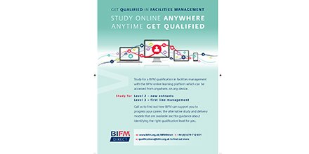 IWFM_UK's tweet image. Gain #FMQualifications anytime, anywhere with BIFMDirect online learning ow.ly/UBY7F